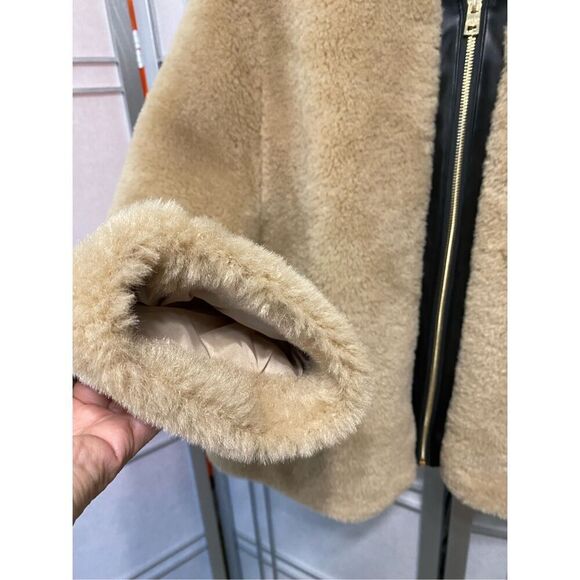 Marc New York faux fur full zip closure jacket size XL NWT - Picture 3 of 8